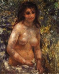 Auguste renoir Study Torso,Sunlight Effect